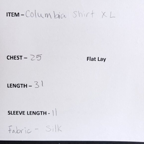 Columbia Hawaiian Shirt Men's Size XL Cream Floral - Picture 6 of 7